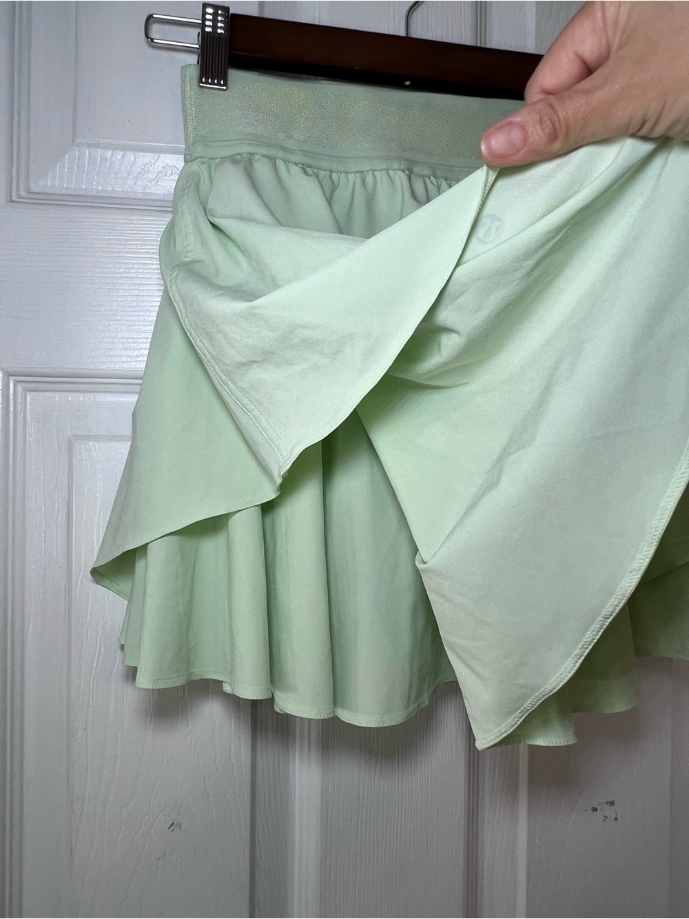 lululemon athletica Mint Green Flared Tennis Skirt Size 0 - Picture 5 of 11